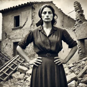 Mujer Italiana, resistencia, segunda guerra mundial fascismo